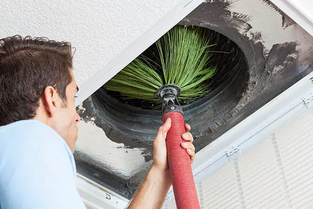 Professional air duct cleaning in Dallas